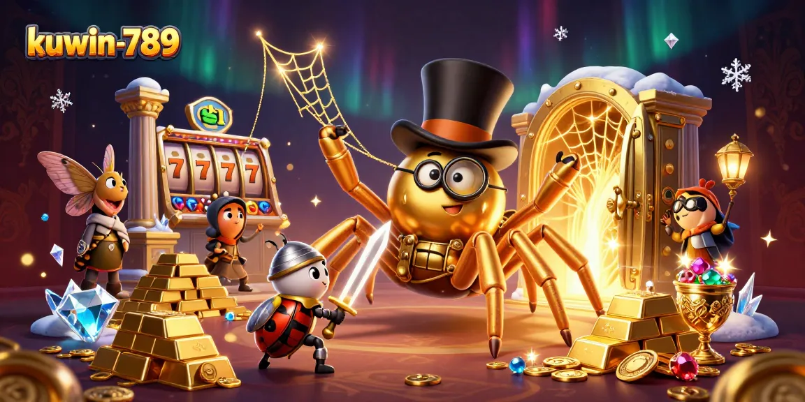 Experience thrill and excitement at kuwin-789 with golden treasures and engaging gaming characters.
