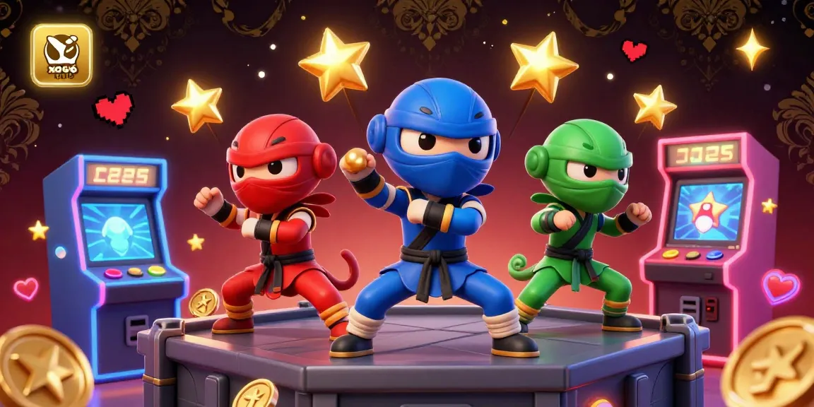 Experience thrilling entertainment with the xoso66 app, featuring dynamic gaming elements and ninja characters.