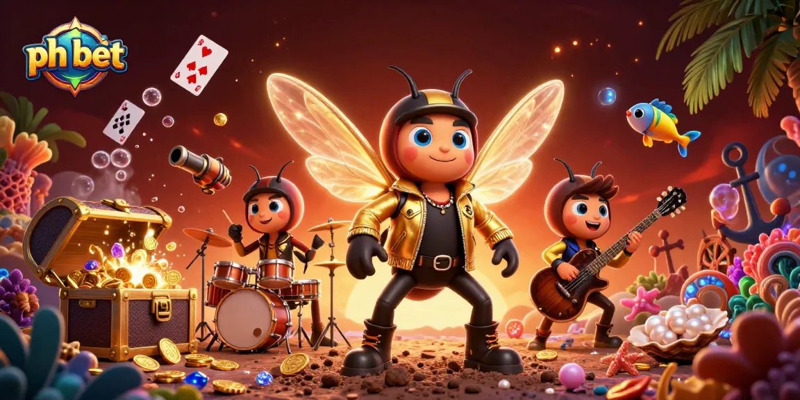 Play at ph bet casino with exciting games featuring a rock star cicada and dynamic betting elements.
