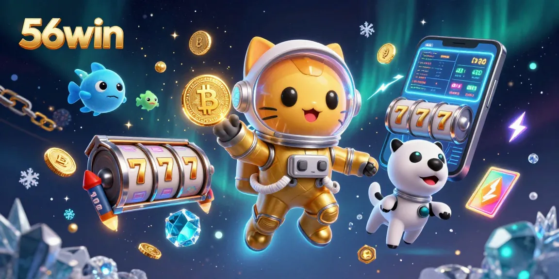 Experience winning thrills with 56win's dynamic slot games and vibrant online casino atmosphere.