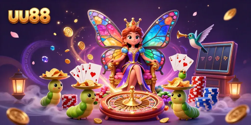 Win big with thrilling uu88 casino adventures featuring vibrant characters and rich gaming elements.