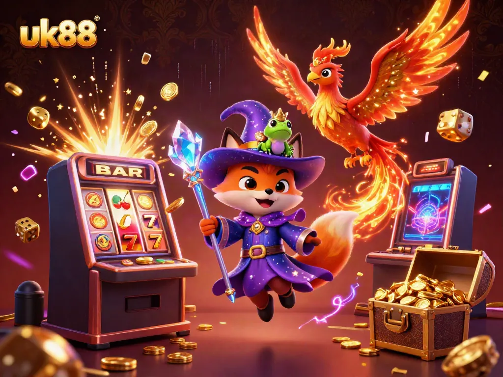 Experience the thrill of winning at uk88 with vibrant games and striking characters.