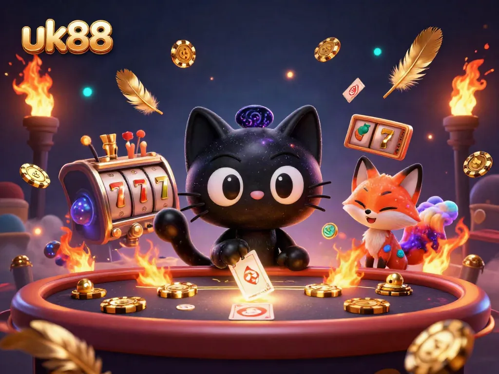 Experience thrilling battles in the cosmic casino at uk88, with captivating characters and slot games.