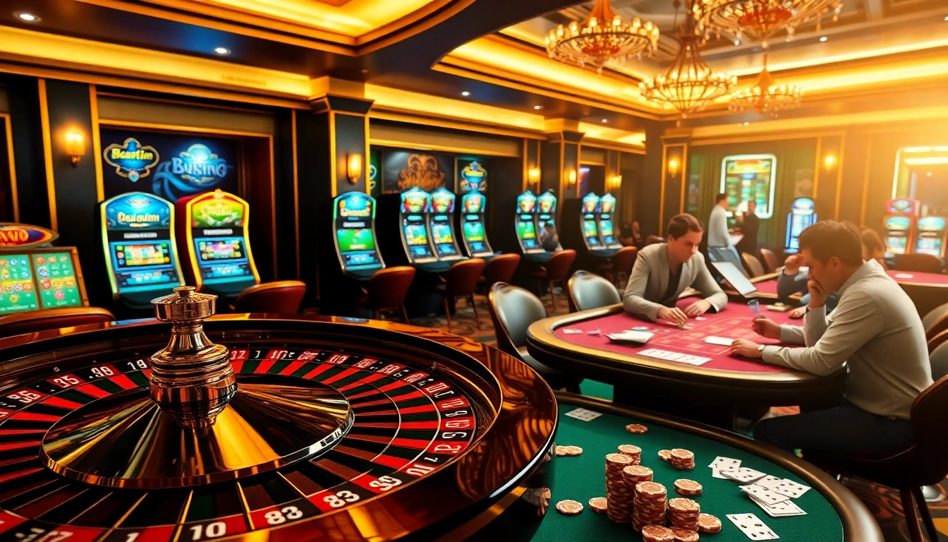 Engage in thrilling casino action at https://bomwin.cn.com/ with vibrant tables and excited players.