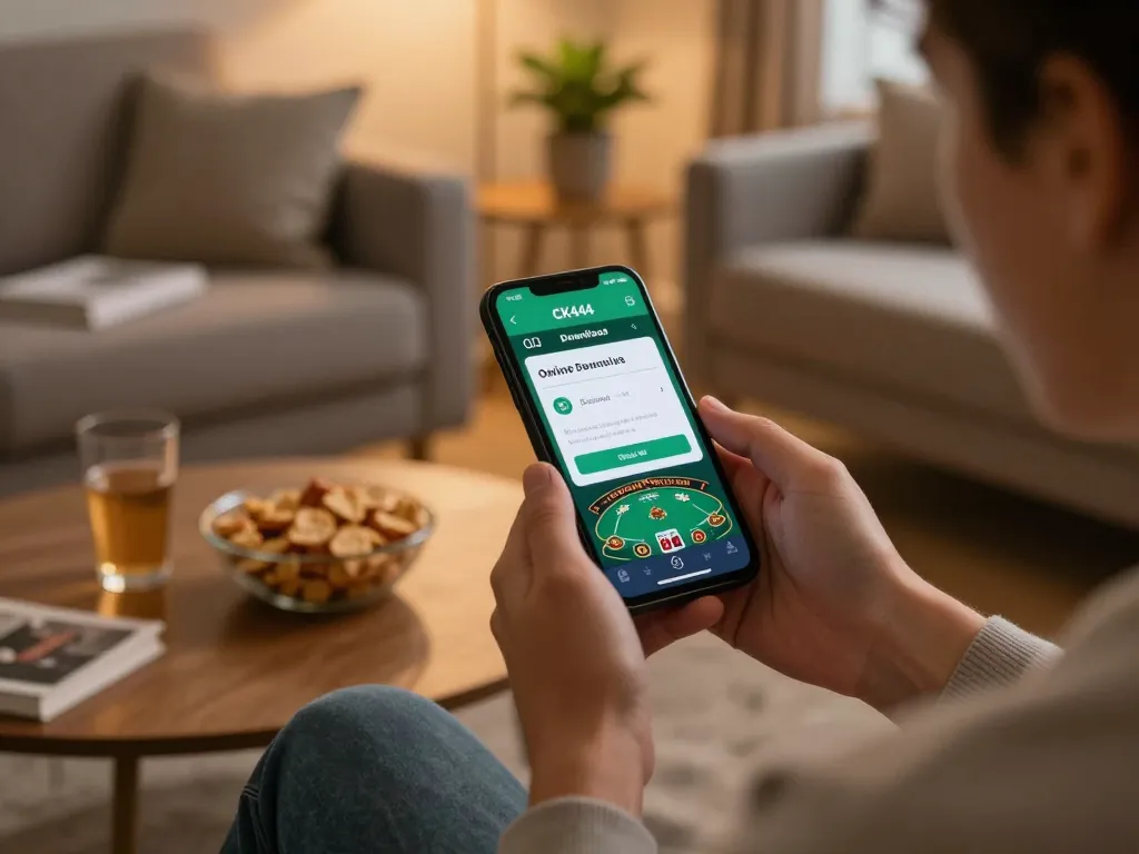 Access CK444 app download and enjoy online casino thrills from home with friends.