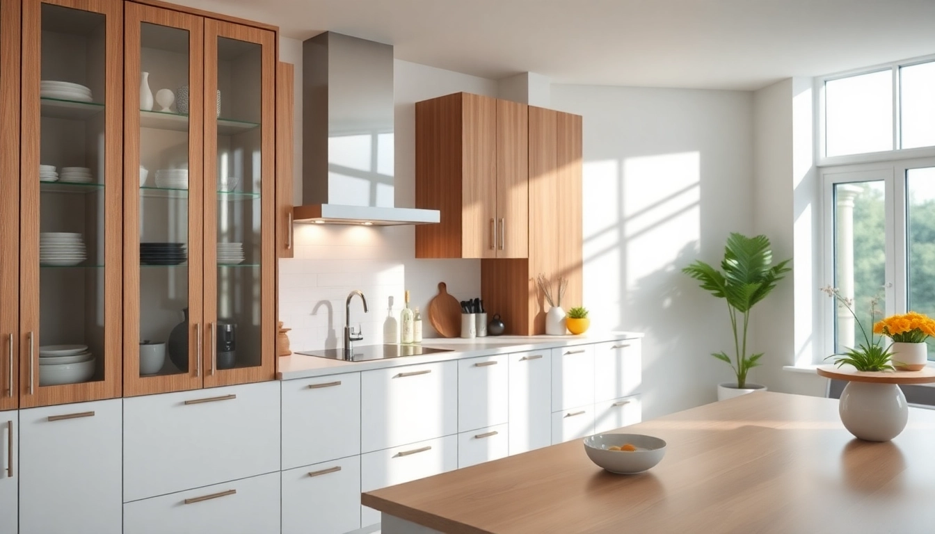 Transform your kitchen with custom cabinets that blend style and functionality seamlessly.