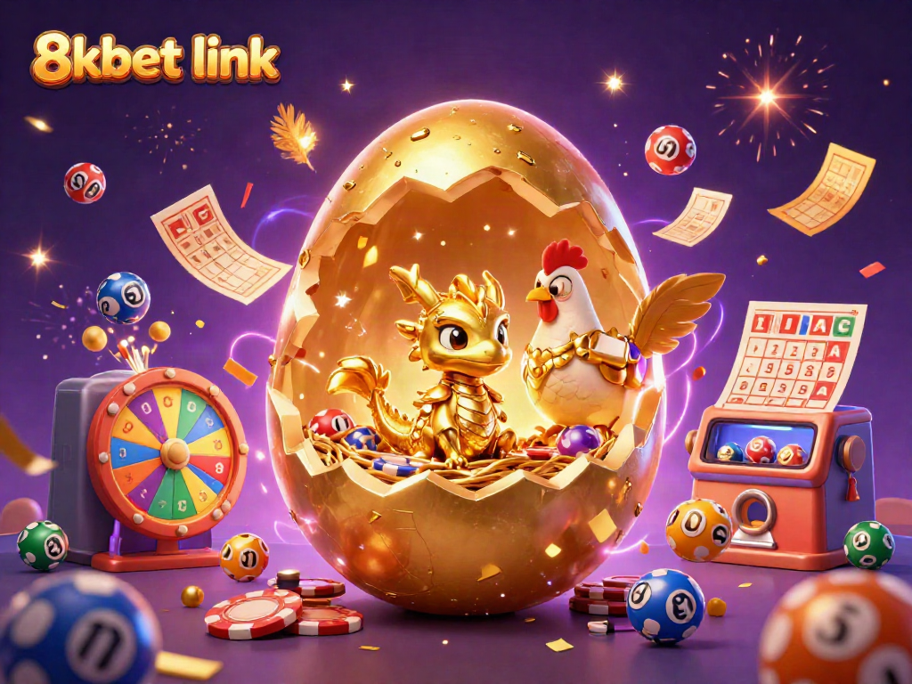 Engage with vibrant gameplay at 8xbet link, showcasing a golden dragon guarding poker chips with rich casino elements.