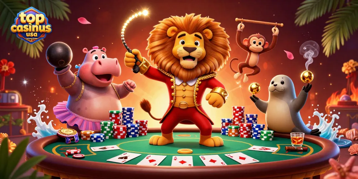 Experience the excitement of top casinous usa online craps games with lively characters and casino elements.