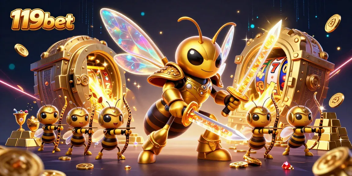 Experience winning moments at 119bet with casino excitement and gold-filled treasures.