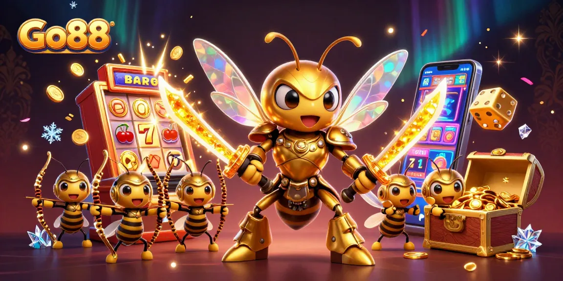 Place bets at Go88 with a vibrant casino experience featuring exciting slot games and magical characters.