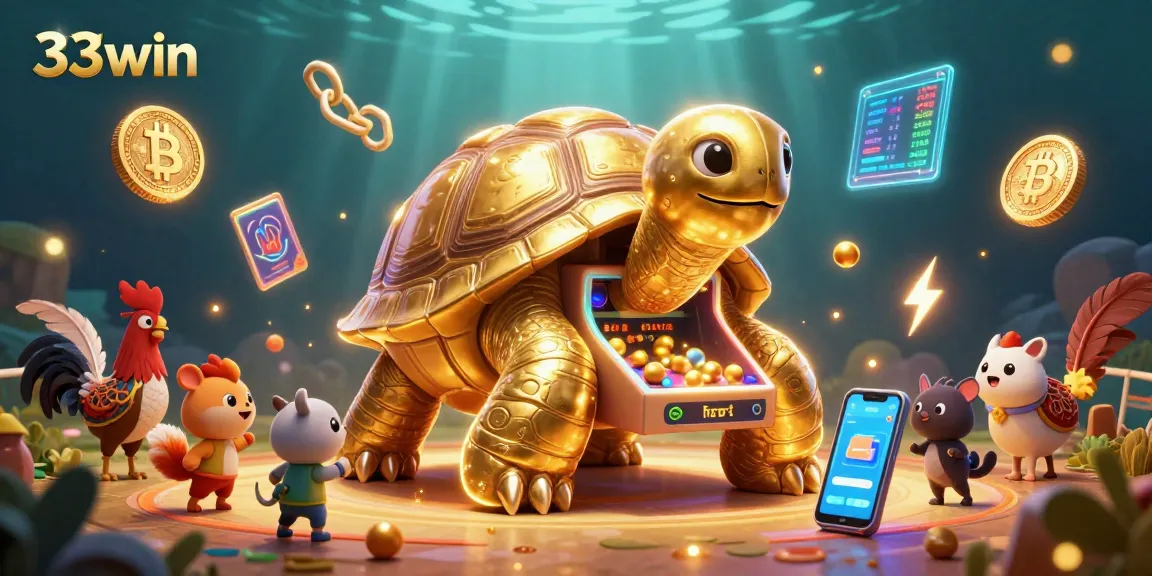 Experience thrilling cockfighting gameplay and strategy with 33win, featuring an exciting casino scene.