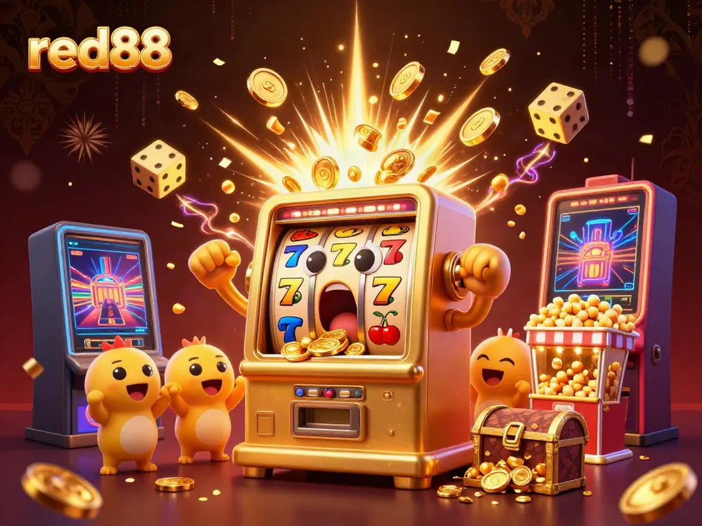 Experience the thrilling jackpot excitement at red88 with dynamic slots and animated fun.