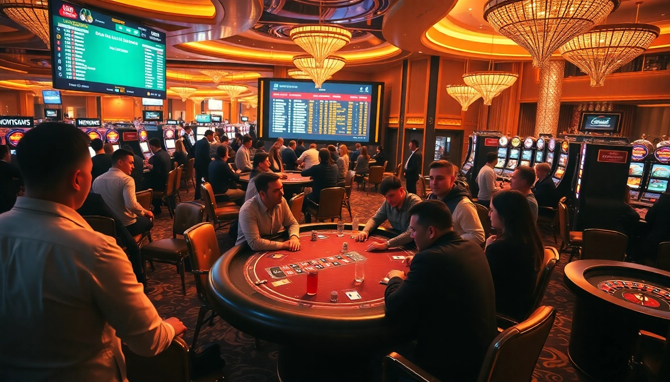 Experience the excitement of Keonhacai5 as bettors engage in thrilling casino action.
