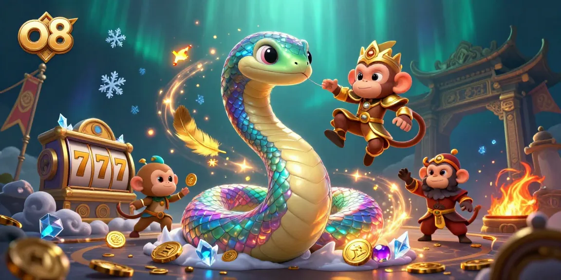 Engage with exciting games like o8 while experiencing vibrant 3D fantasy casino environments.